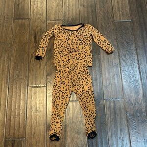 Kyte Leopard Print Pajama Set